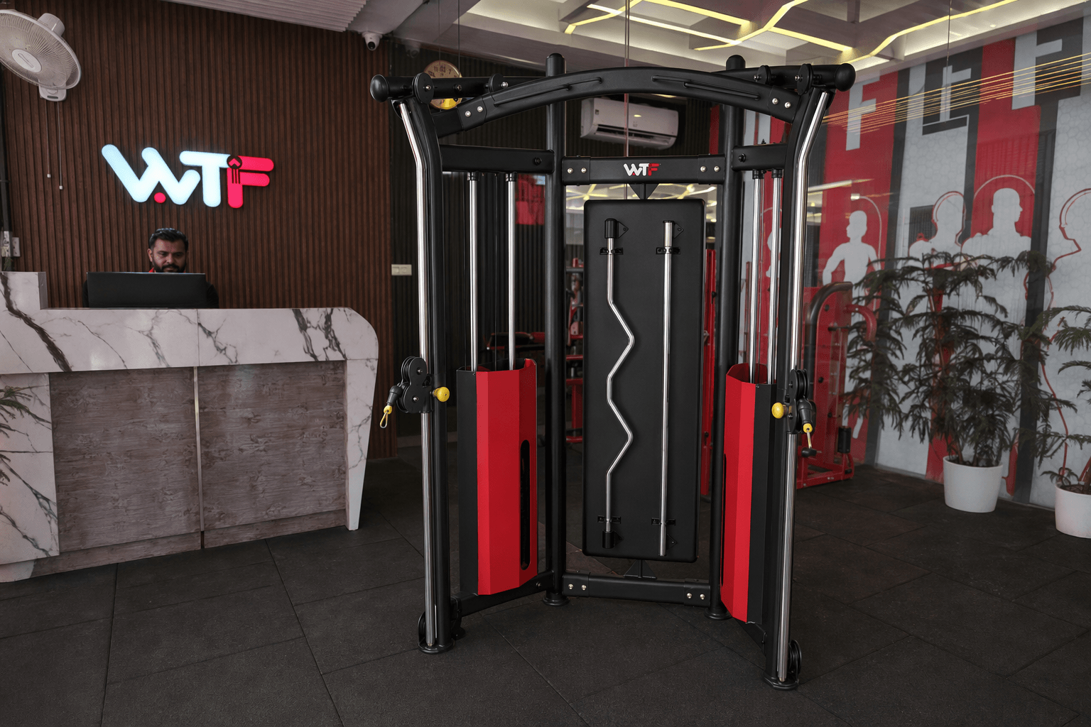 Functional Trainer deployed in a WTF gym