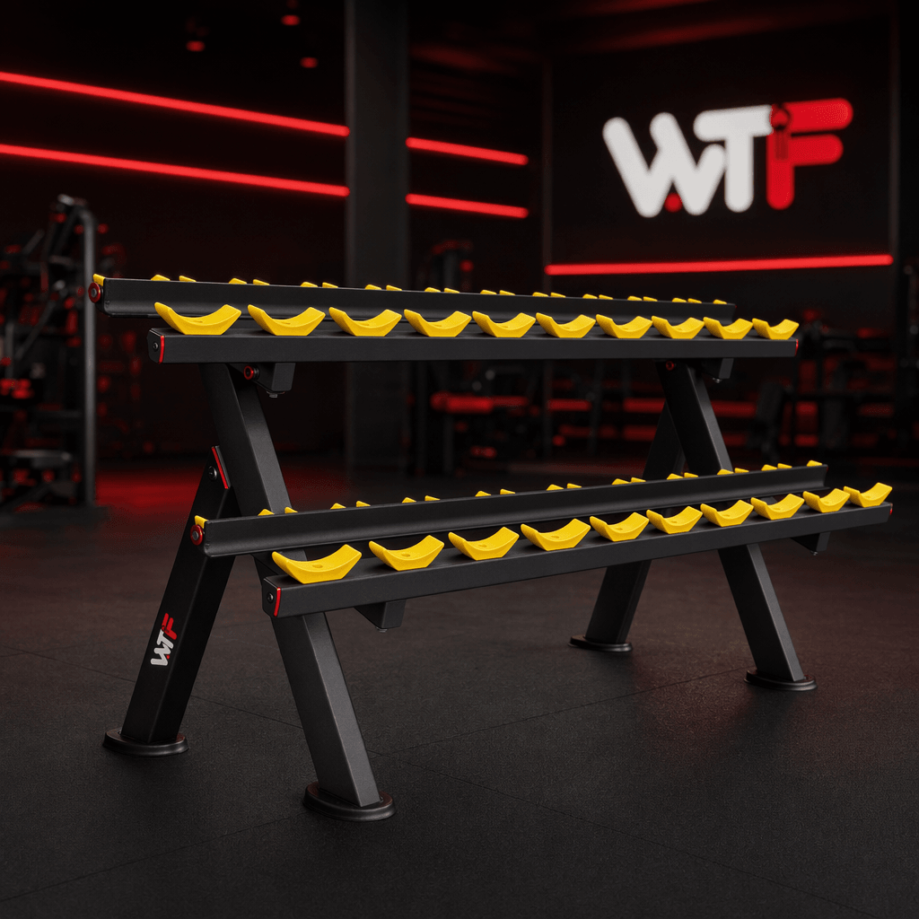 Dumbbell Rack 2 Tier (WTF-DR01) — WTF Equipment