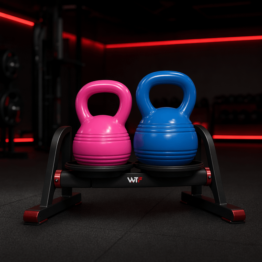 Vinyl Kettle Bell (WTF-KB02) — WTF Equipment