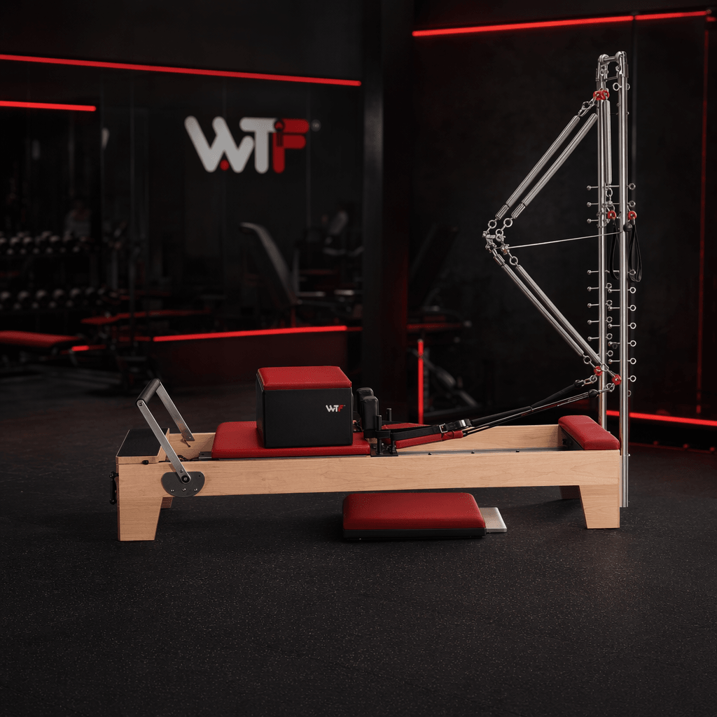 Pilates Reformer with Tower (WTF-REFORMER-WITH-TOWER) — WTF Equipment