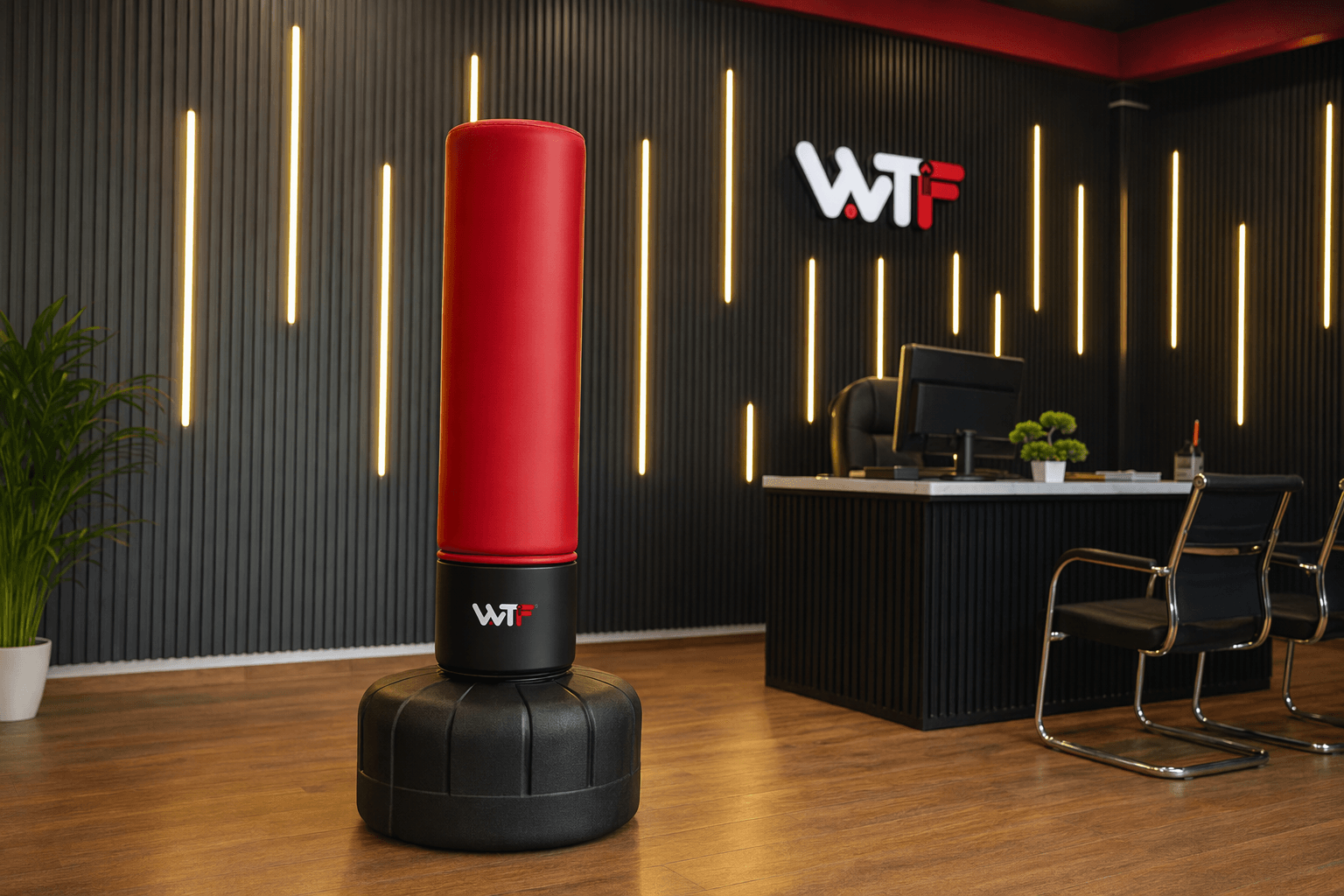 Standing Punching Bag deployed in a WTF gym