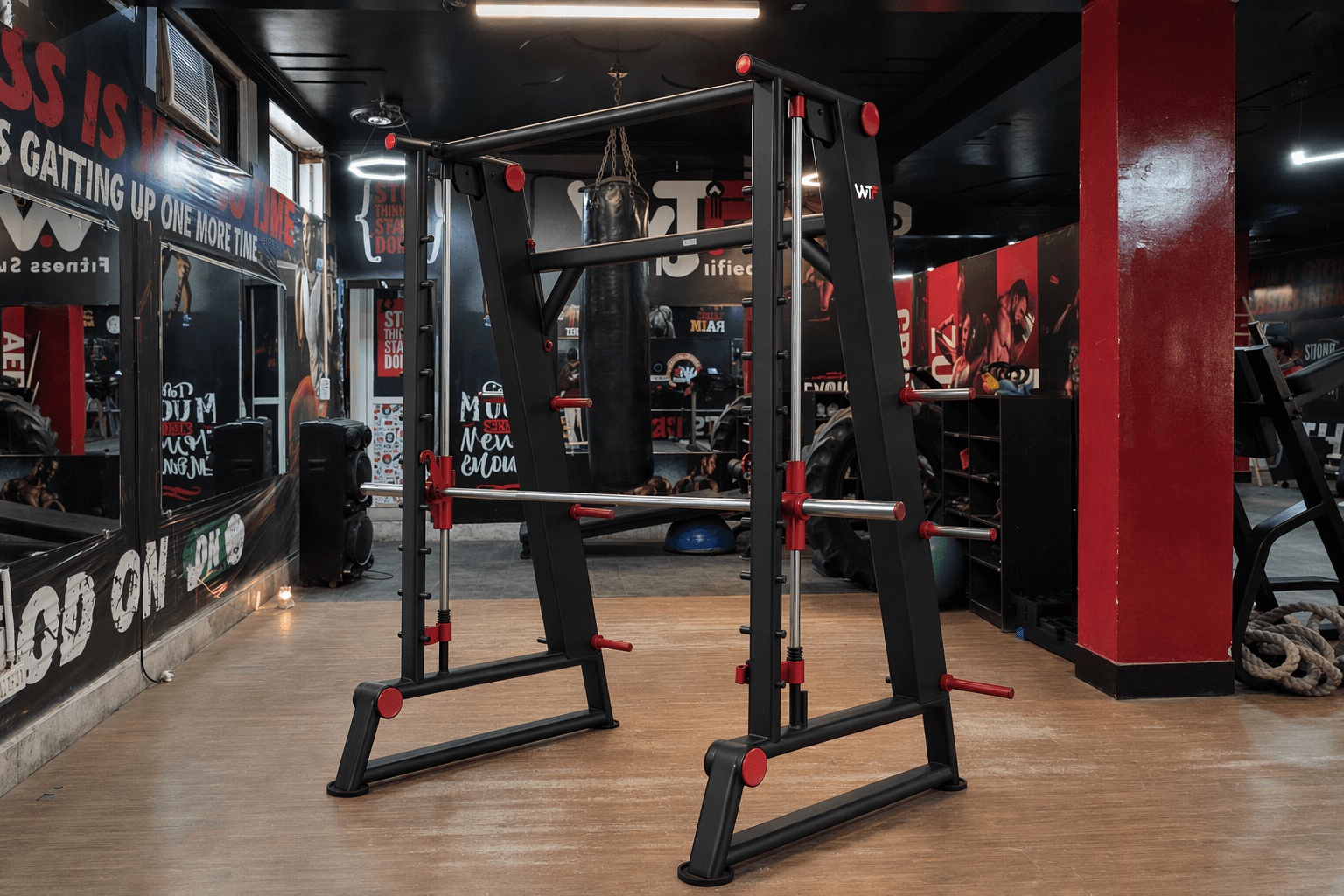 Smith Machine deployed in a WTF gym