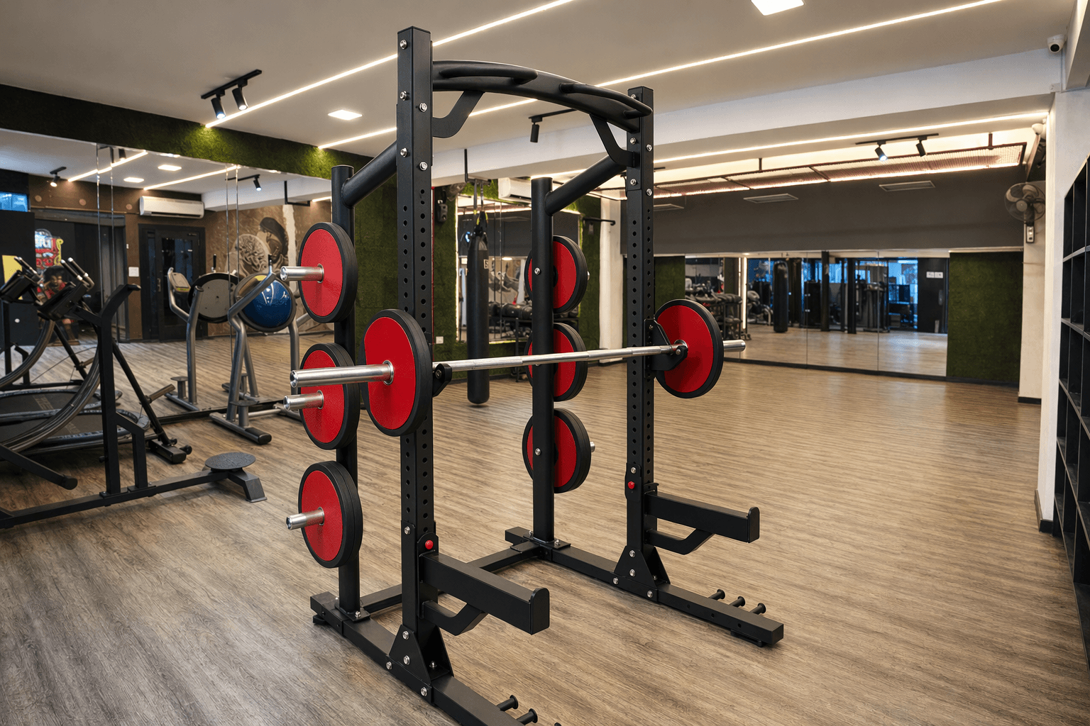 Half Rack deployed in a WTF gym
