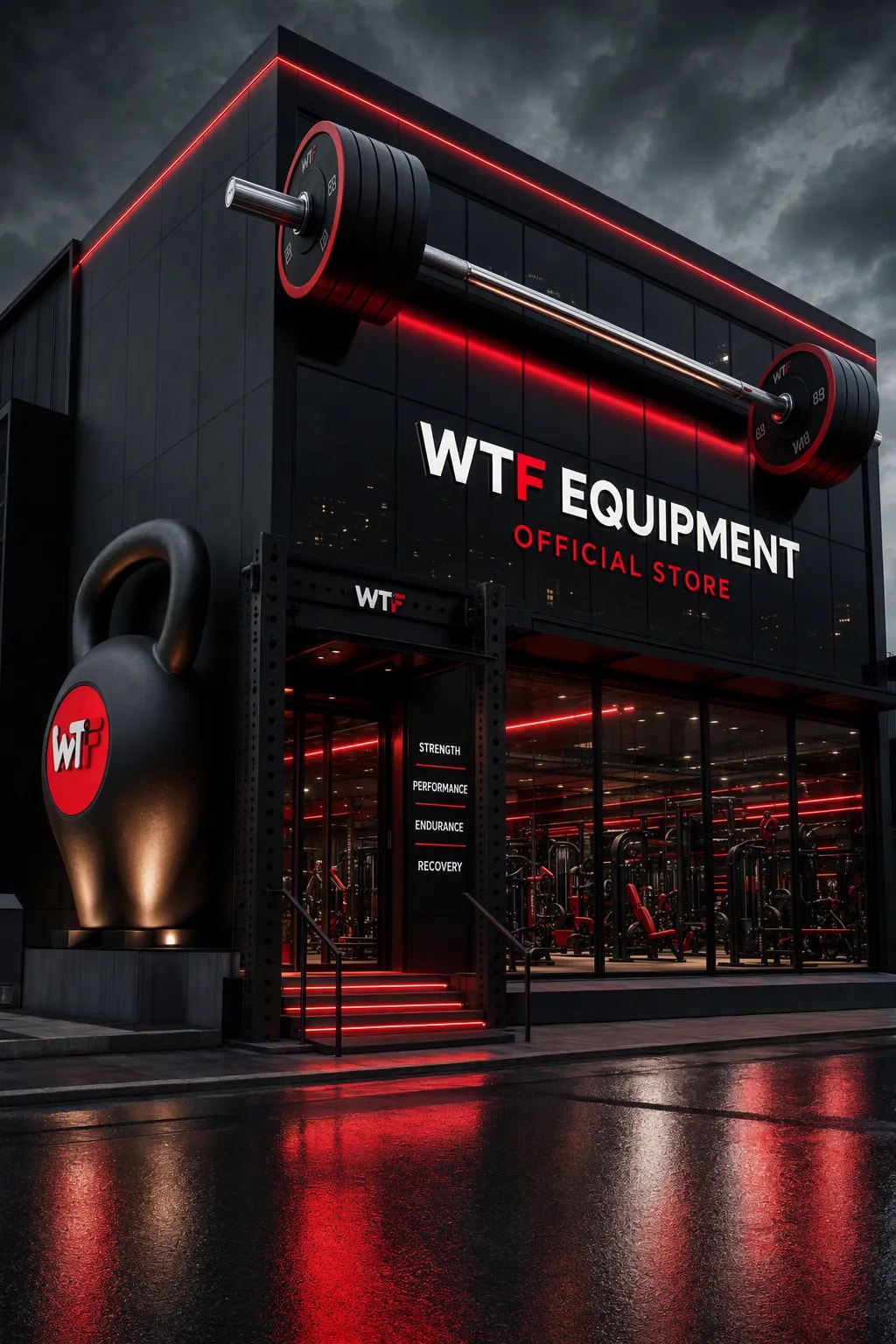 WTF Equipment Store storefront at 3rd Floor, Amco Tower, Sector 9, Noida, UP 201301