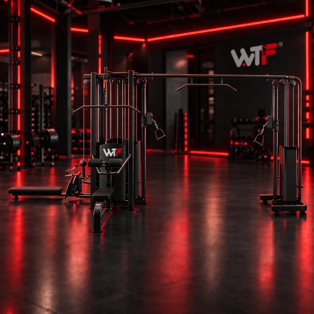 5 Station Multi Gym (WTF-8849) — studio view