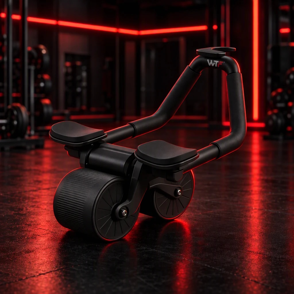 Ab Wheel with Elbow Support (WTF-ABW-3) — studio view