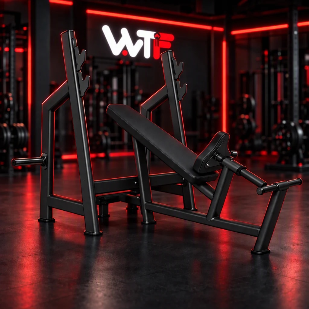 Olympic Incline Bench (WTF-CAP-02) — studio view