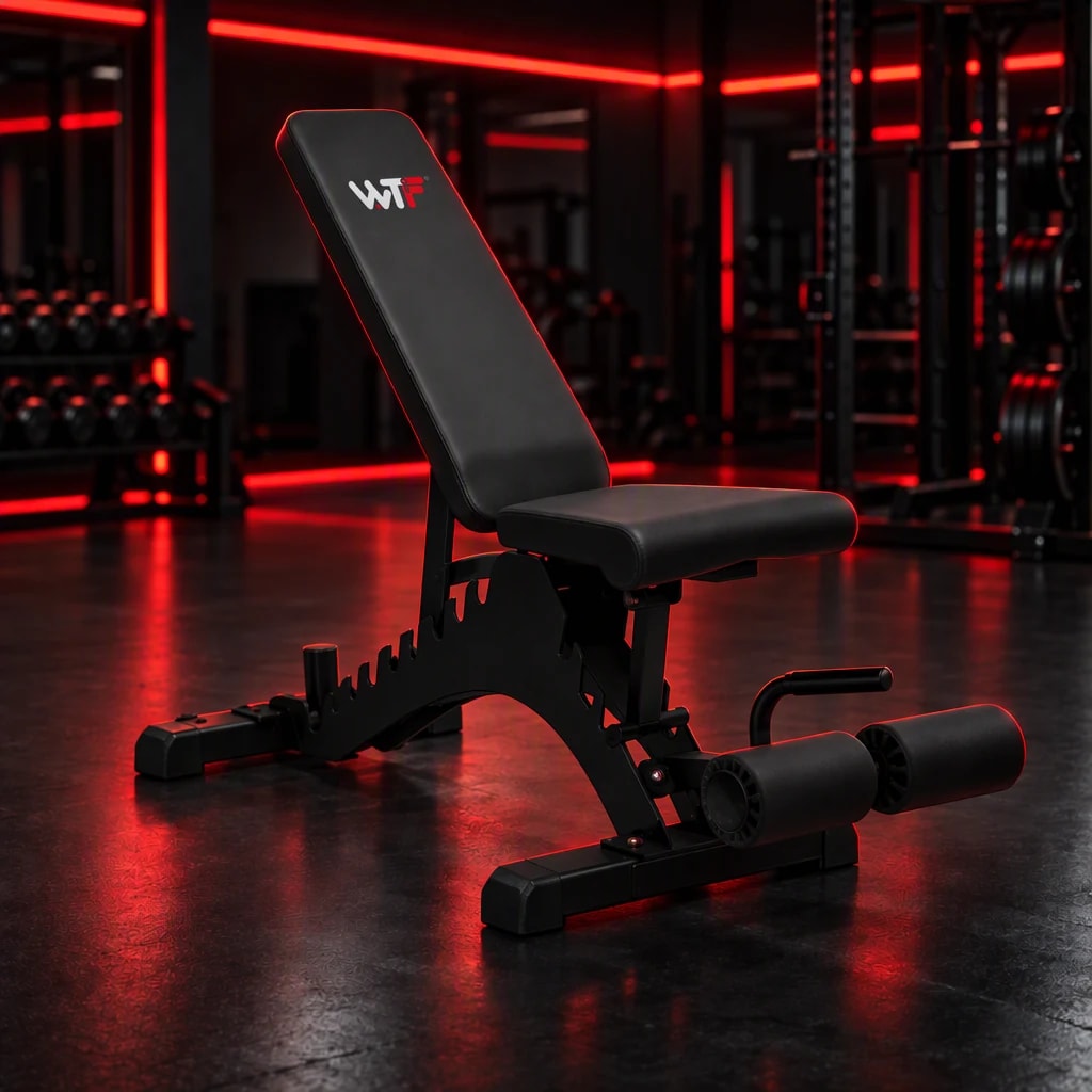 Adjustable Bench (WTF-CAP-09) — studio view