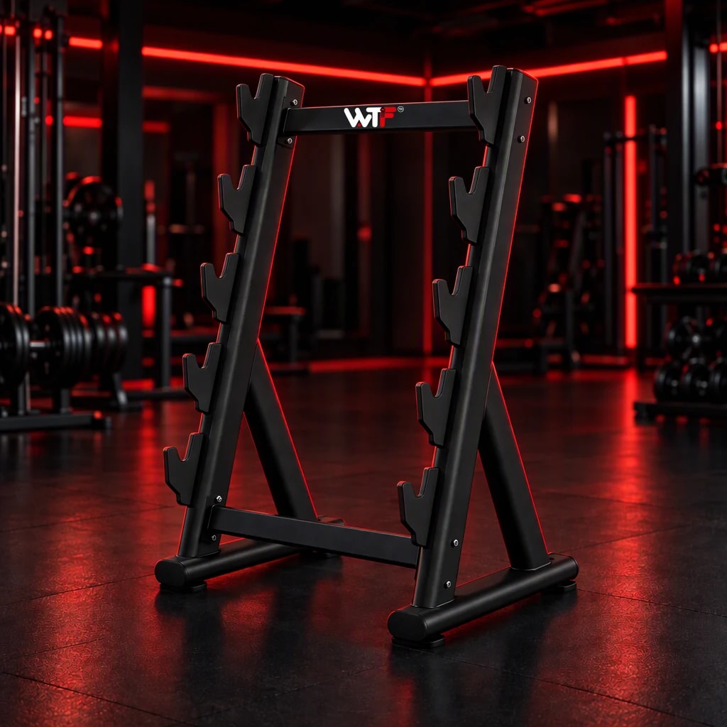 Fixed Barbell Rack (WTF-CRR-15) — studio view