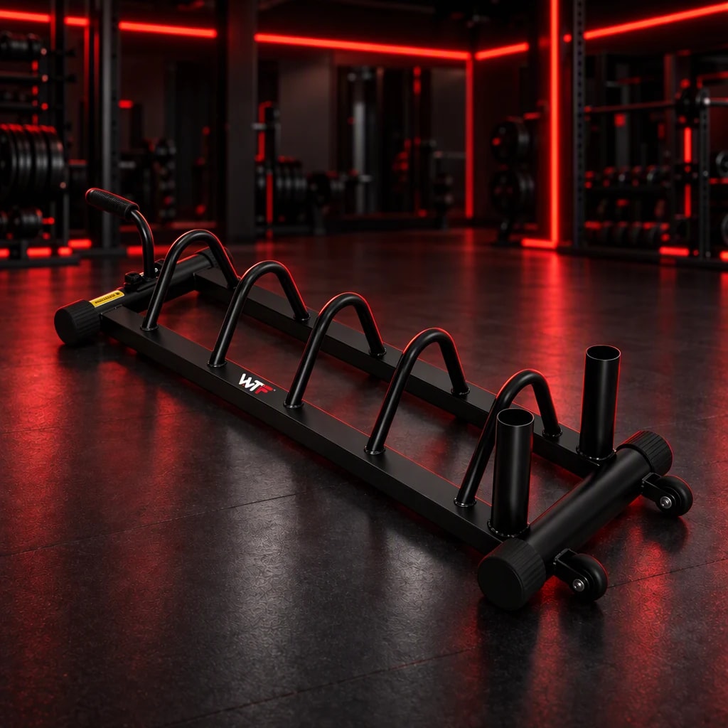 Bumper Plate Rack (WTF-CRR-23) — studio view