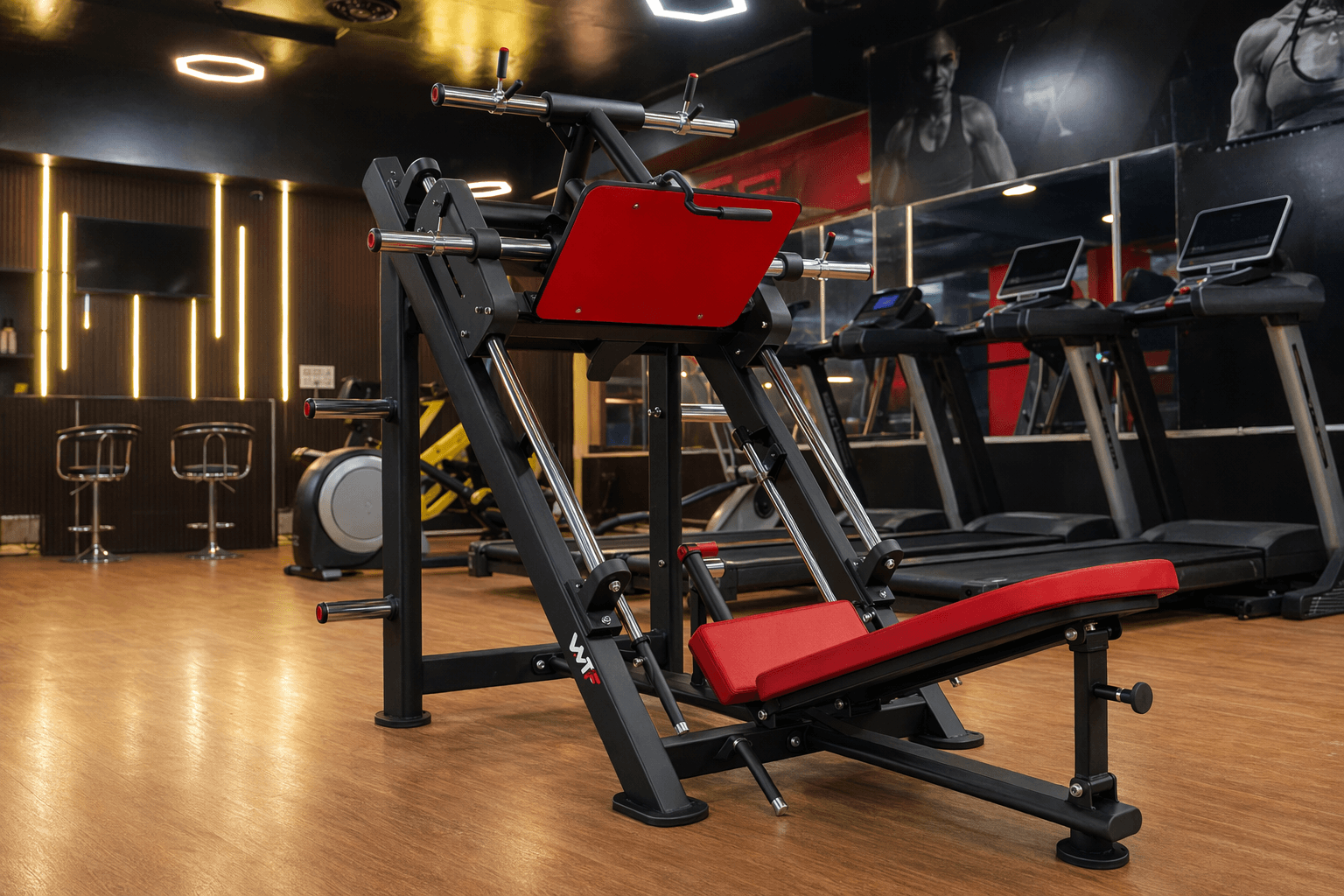Leg Press (WTF-H-022) deployed inside a WTF gym