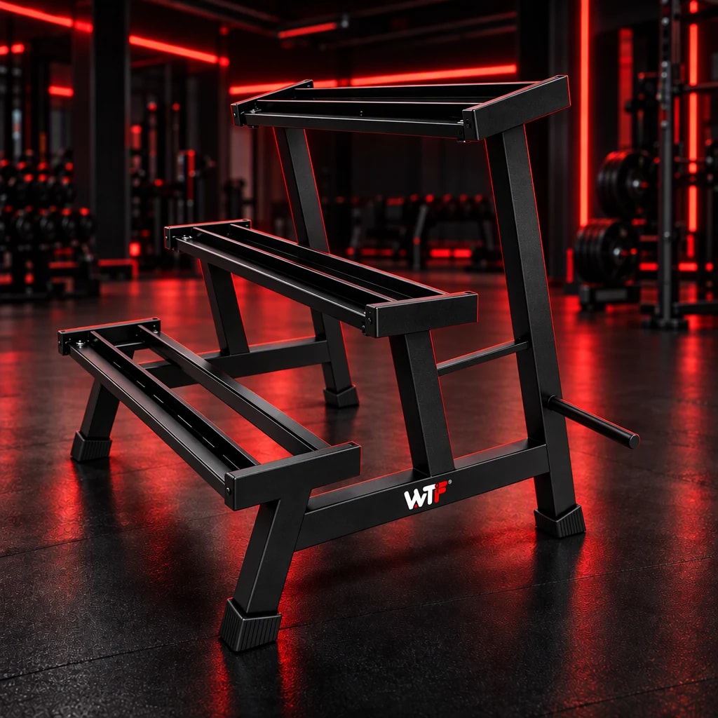 Dumbbell Rack 3 Tier (WTF-HF24) — studio view