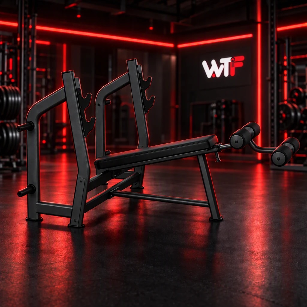 Olympic Decline Bench (WTF-J024) — studio view