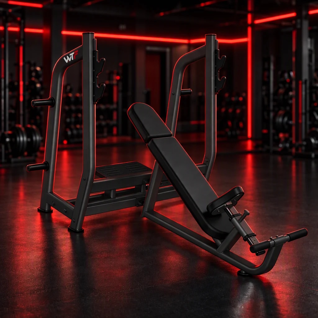 Olympic Incline Bench (WTF-J025) — studio view