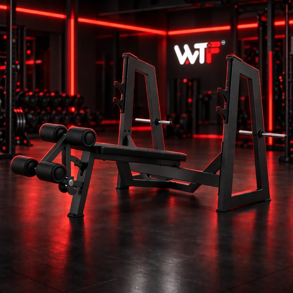 Olympic Decline Bench (WTF-JN-2041) — studio view