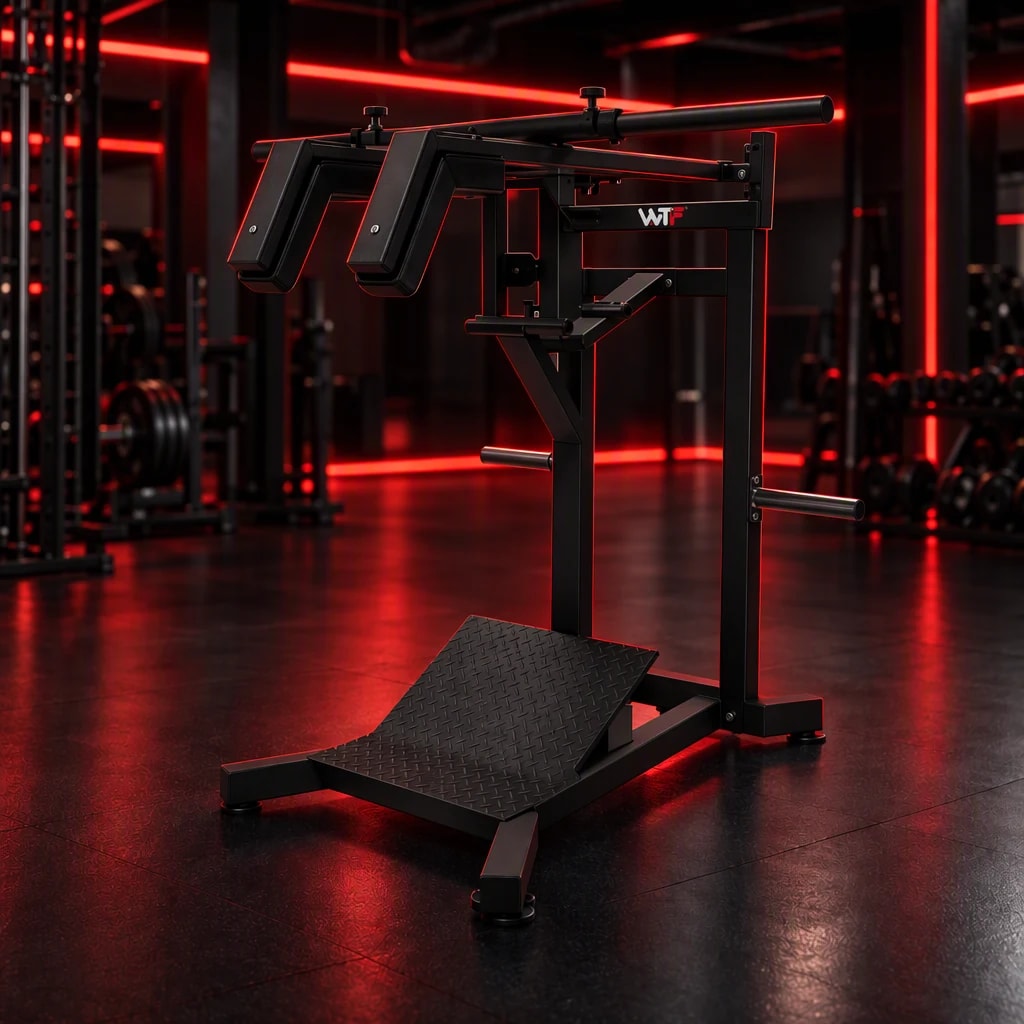 Squat + Calf Raise (WTF-MW02) — studio view