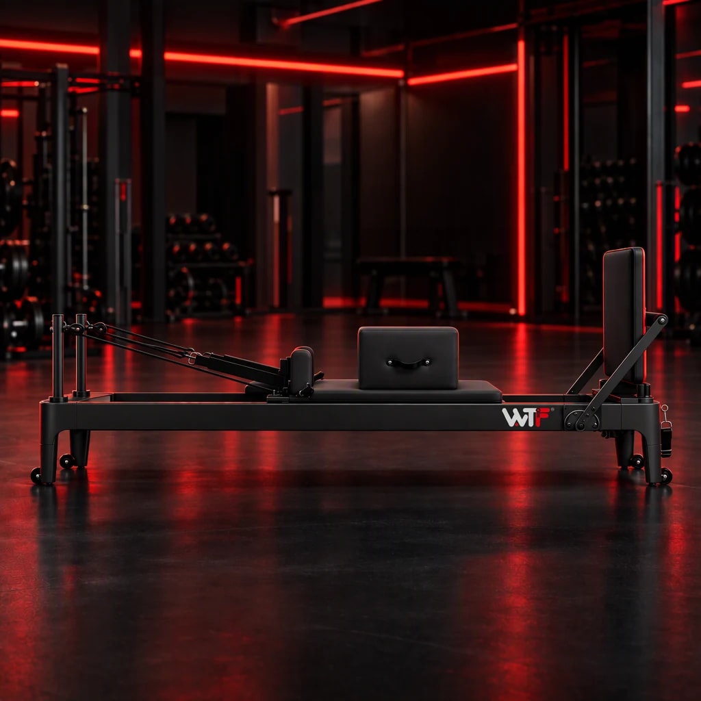 Aluminum Alloy Pilates Reformer (WTF-P02) — studio view