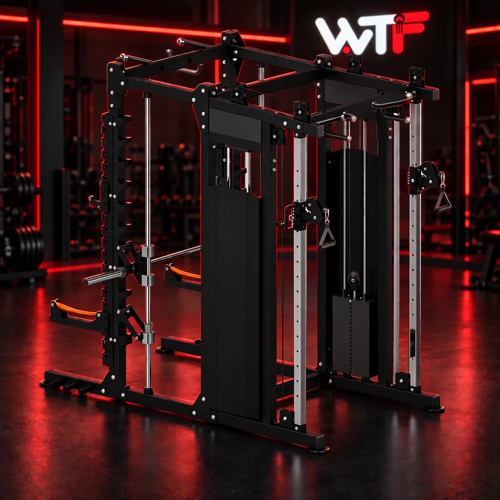 Functional Trainer + Smith + Rack (WTF-SFP01) — studio view