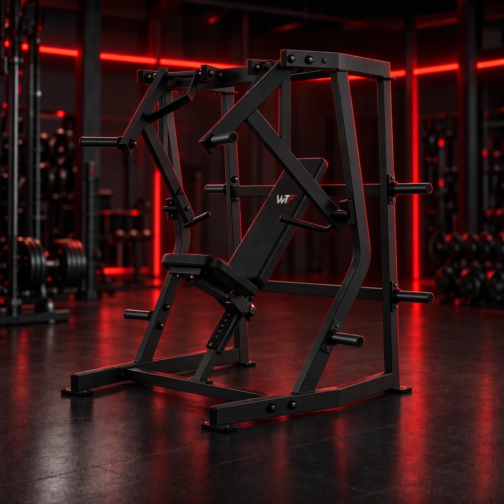 ISO-Lat Decline Chest Press (WTF-SM-2003) — studio view