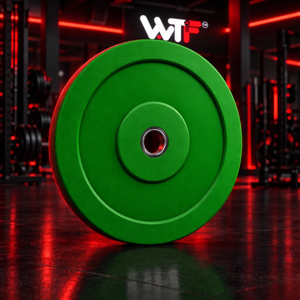50mm Bumper Plates (WTF-WP05) — studio view