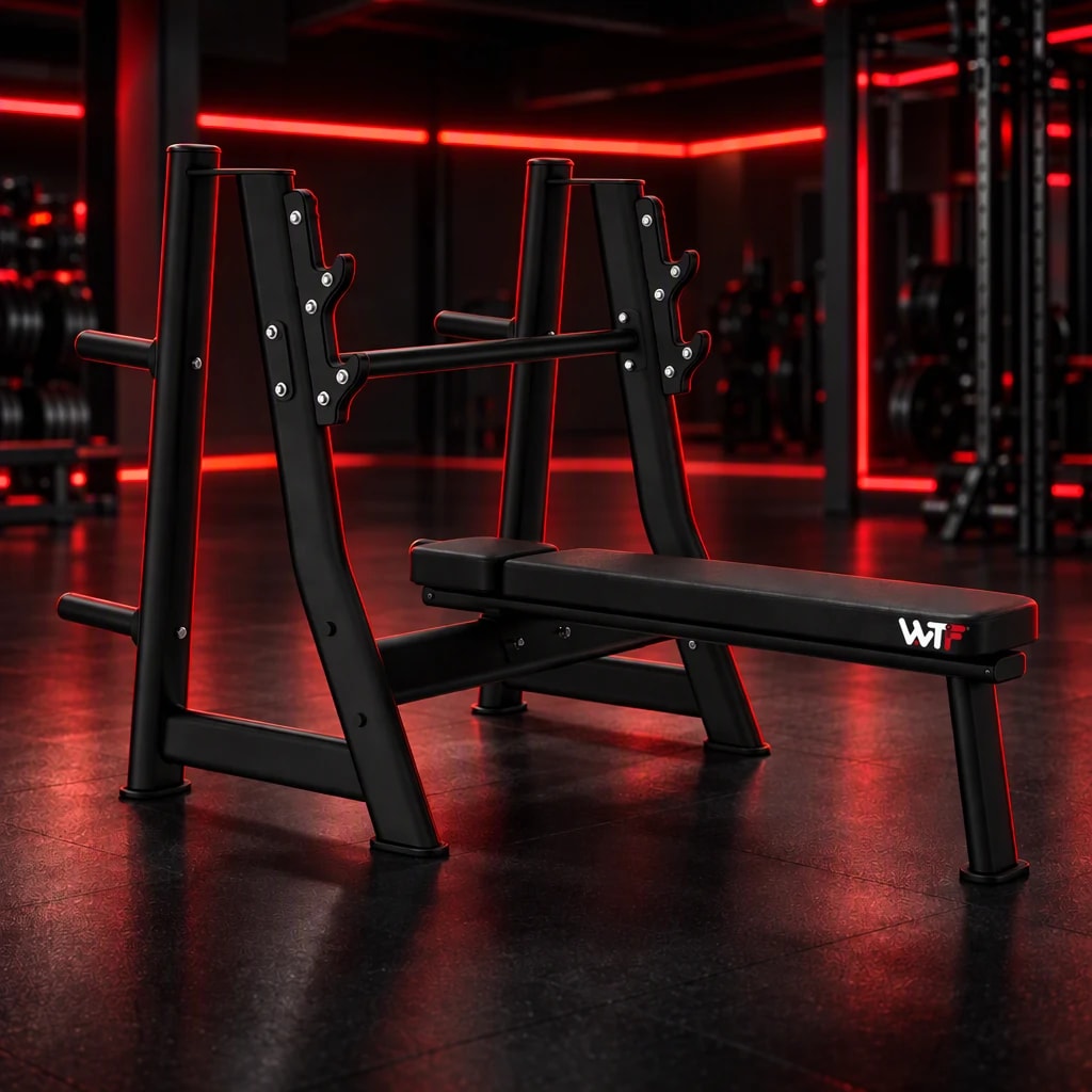 Olympic Flat Bench (WTF-ZH23) — studio view