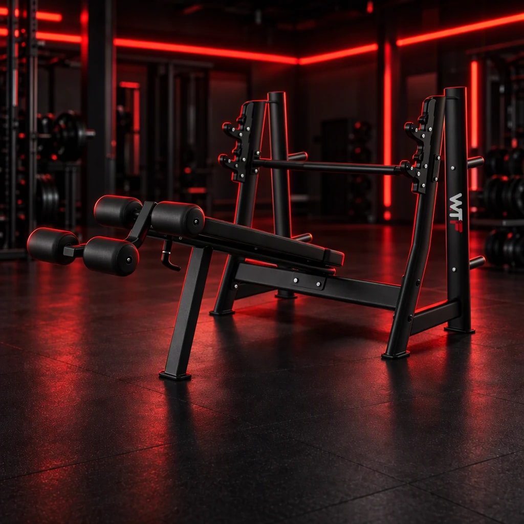 Olympic Decline Bench (WTF-ZH24) — studio view