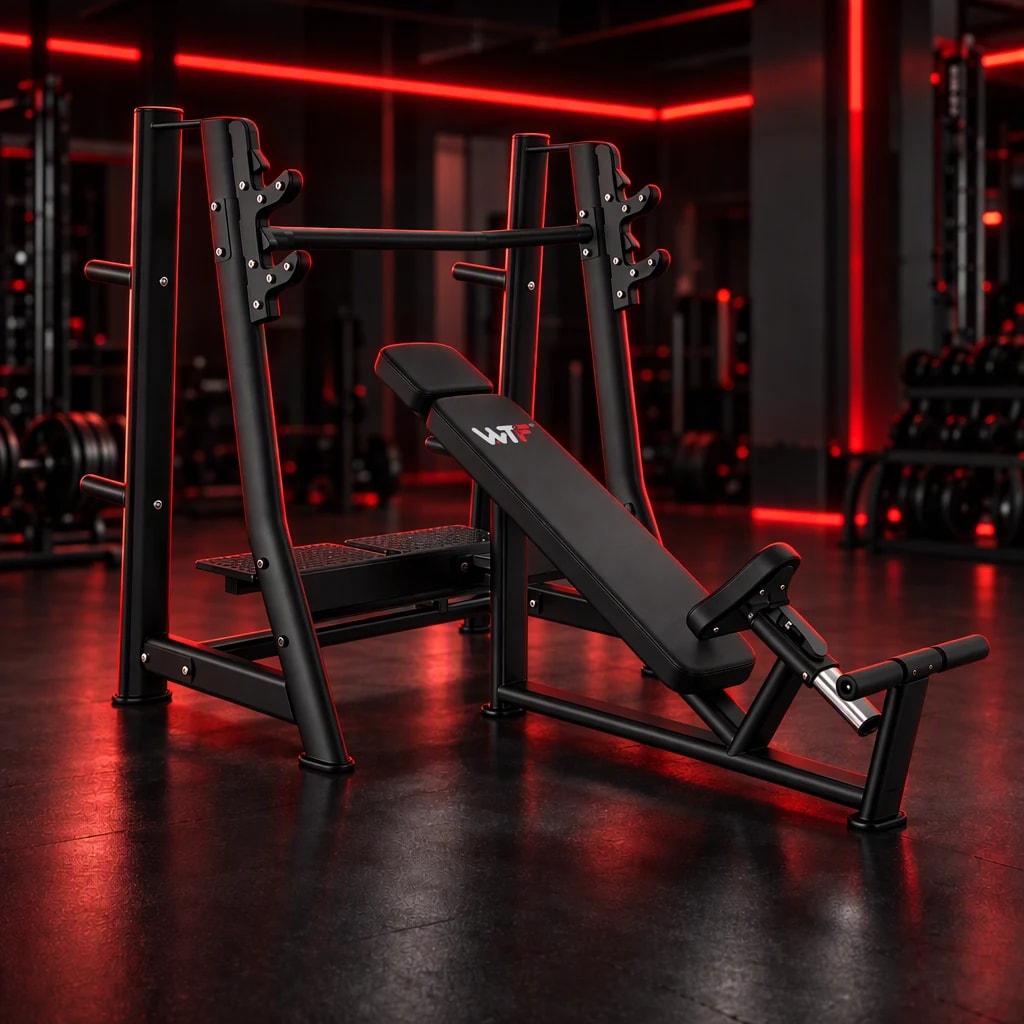 Olympic Incline Bench (WTF-ZH25) — studio view